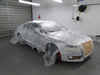 Car prepped for spraying